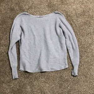 JCPenney Women's Soft Gray Crew Neck Sweater